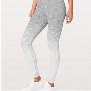 Lululemon Wunder Under HR Tight (Ombre Melange)